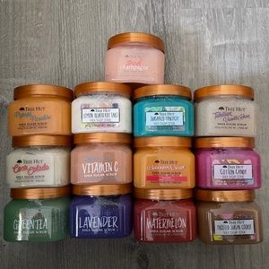 Tree hut body scrubs